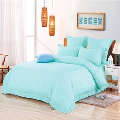 Постельное белье Sofi De MarkO Габриэль цвет: морская волна евро