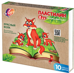 Пластилин ЛУЧ ZOO 10 цветов 29С 1721-08