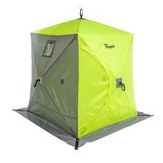 Палатка зимняя Куб 1,5х1,5 yellow lumi/gray (TR-ISC-150YLG) Трофей