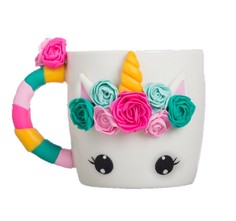 Набор для декорирования кружки полимерной глиной Школа талантов Волшебный единорог, 350 мл