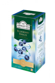 Чай черный в пакетиках для чашки Ахмад Blueberry Breeze, 25*1,8 г Ahmad Tea