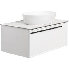 Тумба со столешницей La Fenice Elba Bianco белая 80 No Brand