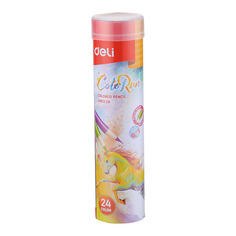 Упаковка карандашей цветных Deli ColoRun EC00328 EC00328 трехгранный тополь 24 цв 24шт