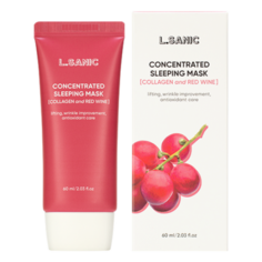 Маска для лица L.Sanic Collagen and Red Wine Концентрированная ночная, 60 мл L’Sanic