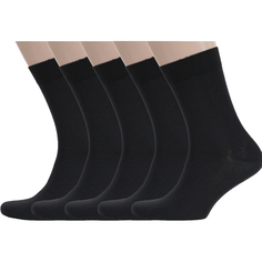 Комплект носков мужских RuSocks 5-М-1134 черных 29