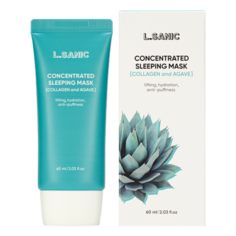 Маска для лица L.Sanic Sleeping Mask Collagen&Agave концентрированная ночная, 60 мл L’Sanic