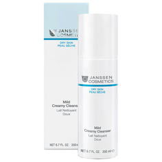 Эмульсия Janssen Mild Creamy Cleanser Нежная очищающая, 200 мл