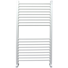 Полотенцесушитель Ника MODERN ЛМ-2 100/50 RAL9016 белый матовый с вентилями Nika