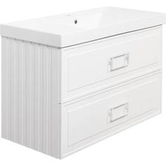 Тумба с раковиной La Fenice Cubo Bianco TWIN белый 100 No Brand