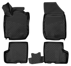 Коврики в салон LADA Largus, 2012-> 5 мест 4 шт. (полиуретан) Element