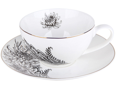 Пара чайная 400мл подарочная упаковка Dahlia NBHHCS02 Коралл