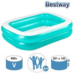 Детский бассейн Bestway 201х150х51 см, от 6 лет, 54005, 1693608