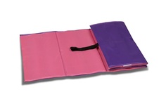 Коврик для йоги Indigo SM-043 pink/purple 150 см, 10 мм
