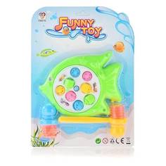 Настольная игра Oubaoloon игровое поле с вращающимся диском, 2 молотка 704