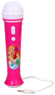Микрофон музыкальный Принцессы звук, свет Disney