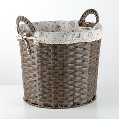 Корзина для белья Доляна 4444710 напольная