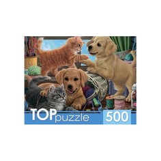 Пазлы Toppuzzle Пушистые друзья, 500 элементов ХТП500-6811