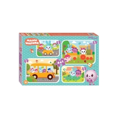 Пазл Step Puzzle 4 в 1 Малышарики
