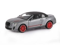 Машина Автопанорама Bentley Continental Supersports ISR серый мет 1/24 JB1251021