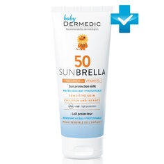 САНБРЕЛЛА БЭБИ Солнцезащитное молочко для детей SPF 50 100 г Dermedic