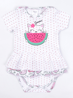 Боди для девочек КотМарКот 925241463 цв. белый р. 62