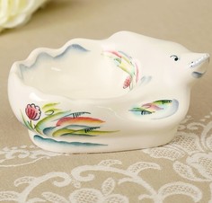 Икорница "Икринка" Семикаракорская керамика ручная роспись
