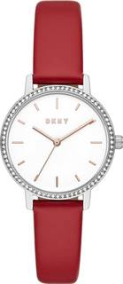 Наручные часы женские DKNY NY2981 красные