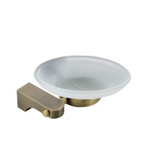 Мыльница с держателем EKKO E3402, бронза