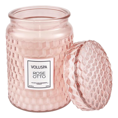 VOLUSPA Ароматическая свеча Rose Otto (роза отто) свеча в стеклянной банке с крышкой 510г