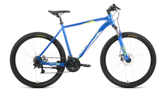 Велосипед Forward Apache 27.5 2.2 D 2022 15" синий/зеленый