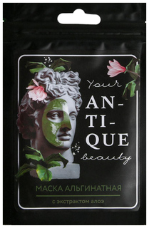 Маска альгинатная в пакете ANTIQUE , с экстрактом алое, 20г 5193698 Beauty Fox
