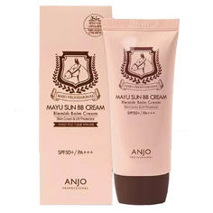 BB крем для лица ANJO Professional с лошадиным маслом Mayu Sun BB Cream SPF 50+50 мл