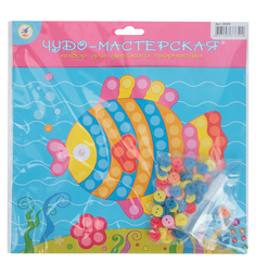 Аппликация Картинка из пуговиц. Рыбка Дрофа-Медиа 3025