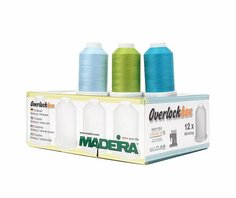 Набор ниток для оверлоков Madeira Overlockbox Apple&Blue (арт.9201)