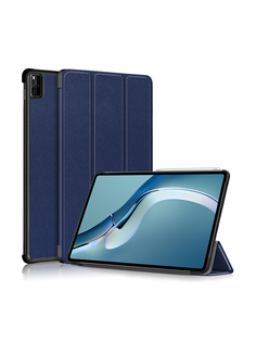 Чехол для планшета Huawei MatePad Pro (12.6") синий, с магнитом Zibelino