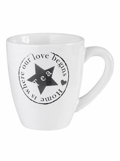 Кружка JEWEL Печать 350 мл (доломитовая керамика)