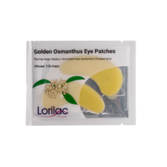 Патчи для глаз Lorilac с экстрактом золотого Османтуса Golden Osmanthus Eye Patches