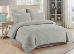Постельное белье Sofi De MarkO Саманта цвет: серый евро