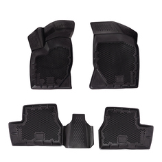 Коврики EVA/ЭВА 3D Lada Vesta (2015-н.в.) с бортиками и ячейками DelForm/SD/SW cross