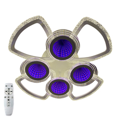 Люстра потолочная светодиодная SL819/8P 3D White Studio Led