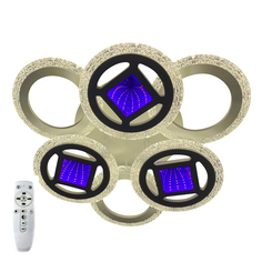 Люстра потолочная светодиодная SL803/6P 3D White Studio Led