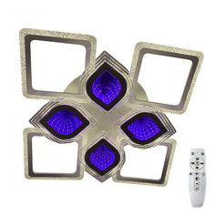 Люстра потолочная светодиодная SL820/8P 3D White Studio Led