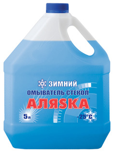 Стеклоомывающая жидкость Аляска -25С 5л Alyaska