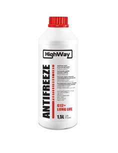 Антифриз HighWay G12+ концентрат красный 1,5л