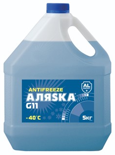 Антифриз Аляска -40 G11 синий 5кг Alyaska