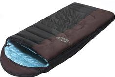 Спальный мешок Indiana Camper Extreme L-zip black/brown, слева