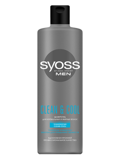 Шампунь для волос Syoss Men Clean&Cool 450 мл