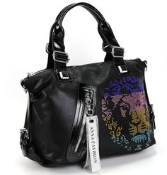 Сумка женская Anna Fashion 7177-1, черный