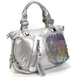 Сумка женская Anna Fashion 7177-1, серебристый