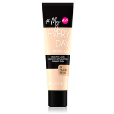 Тональная основа для лица Bell MY EVERY DAY MAKE-UP тон 04 с эффектом сияния